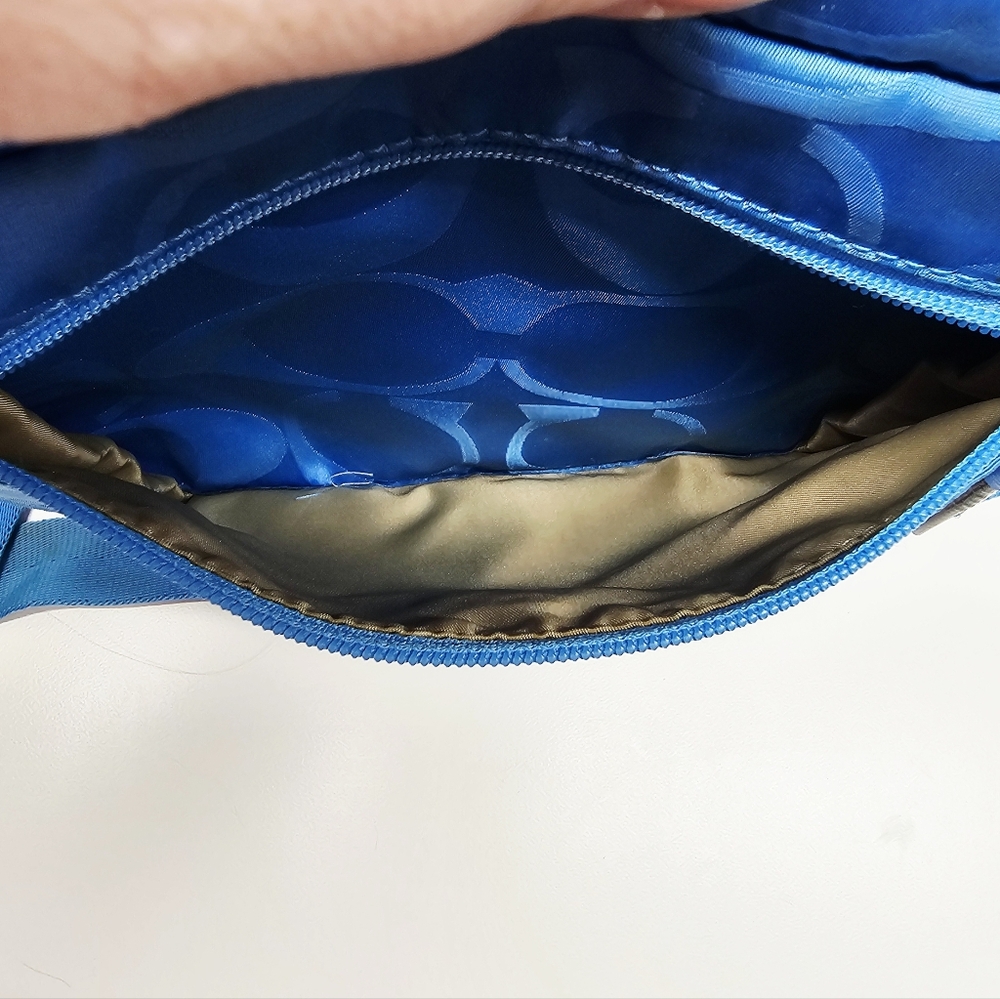 Coach Blue Crossbody Bag - Picture 7 of 15